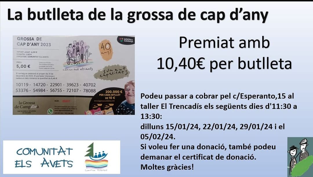 Butlleta de la grossa