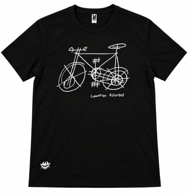 Camiseta "Bicicleta" de manga corta