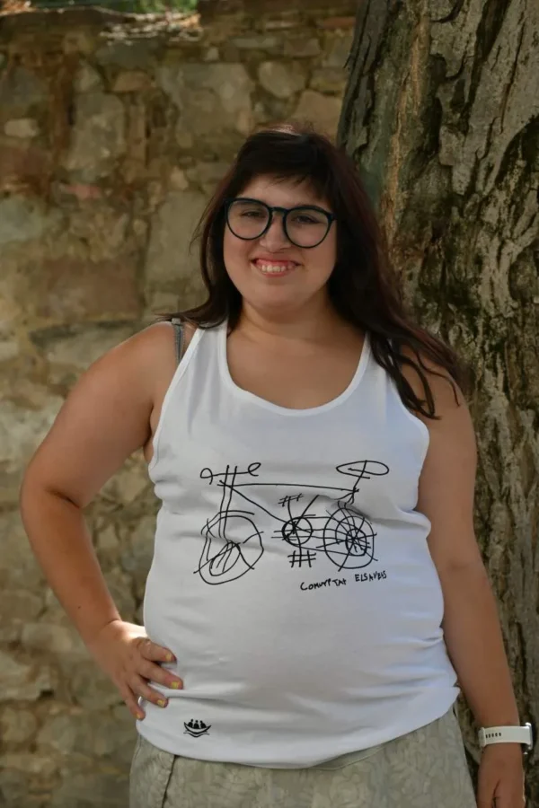 Camiseta "Bicicleta" tirantes - Imagen 4