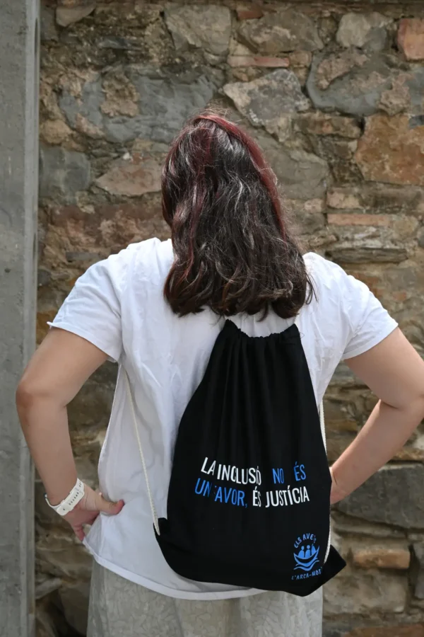 Motxilla cordes "La inclusió" - Imatge 4